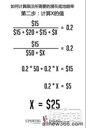 ​如何像职业德州扑克牌手那样利用潜在底池赔率