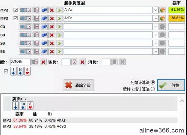 德州扑克基础数学系列：补牌