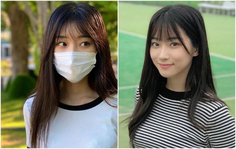 超甜「寶礦力水得正妹」制服照爆紅，精緻五官&#8230;網驚：超有明星臉！