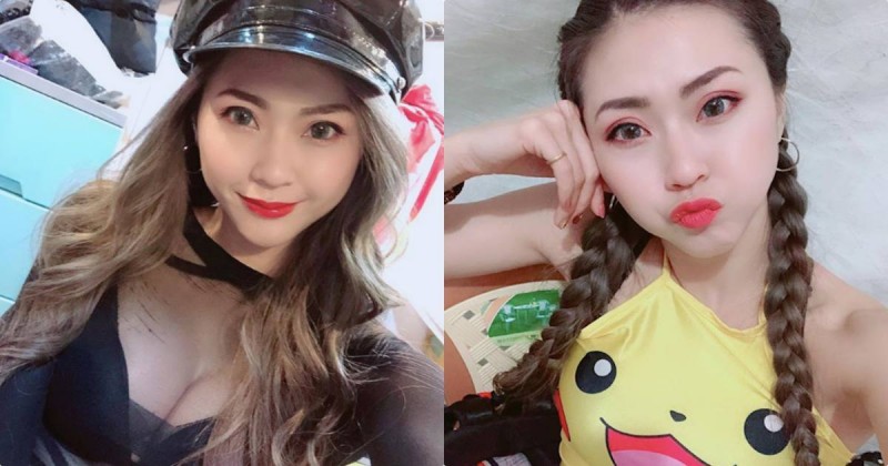 美艷「性感舞者」杜格格，黑色透視裝超爆乳，粉絲鼻血要噴光了！