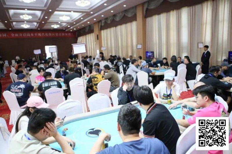 【EV扑克】河海杯Day1战罢 首届比赛成功破保 525人次总参赛 80人晋级Day2