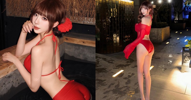 輔大正妹「李昌昀」絕美腰身萬人點讚!超火辣比基尼雪乳蜜桃全都有