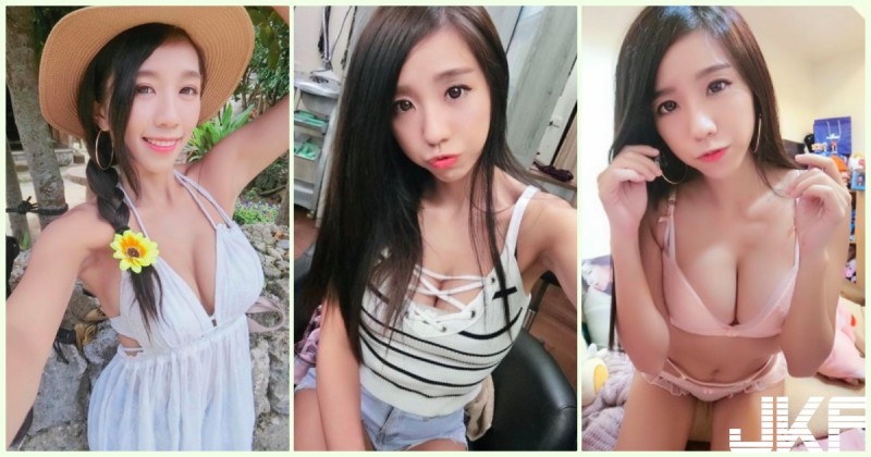 好胸！網路瘋傳「台灣豪乳妹」爆奶照太銷魂！超誘惑的「惹火自拍」讓人受不了…