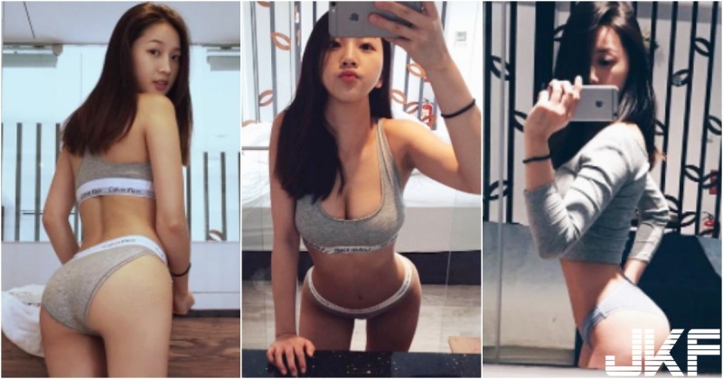 台灣學生妹超敢穿！內衣自拍大秀「極品身材」！渾圓美乳加上翹臀根本無敵了…