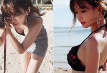 「長髮大眼正妹」沙灘玩耍彎腰畫面好誘人！衣服一脫暗藏「飽滿美乳」太犯規啦！-蜗牛扑克官方-GG扑克