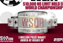 2020 WSOP $10,000买入主赛事将于下个月开赛！-蜗牛扑克官方-GG扑克