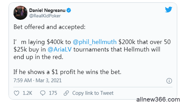 信心爆棚，Phil Hellmuth觉得自己能打赢年轻的GTO玩家