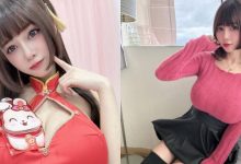 巨乳甜心「安希」俏皮拜年！爆乳旗袍夾紅包，超大份量誠意十足！-蜗牛扑克官方-GG扑克