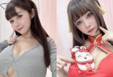 巨乳甜心「安希 Anxi」套上不敢穿出門的衣服　扣子隨時都會蹦開！-蜗牛扑克官方-GG扑克