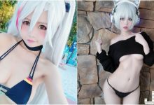 「大奶萌妹」cosplay好吸睛！「白嫩巨乳」遮不住跑出來，小隻馬太狂啦！-蜗牛扑克官方-GG扑克