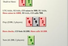 【EV扑克】牌局分析：口袋对T 遇到这种牌面你会怎么做？-蜗牛扑克官方-GG扑克