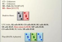 【EV扑克】牌局分析：AA遭遇ALL IN，你会怎么做？-蜗牛扑克官方-GG扑克