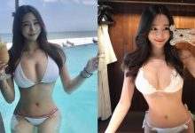 性感姊姊「奶球太大」快把比基尼撐爆！炸裂乳量太猖狂　讓人招架不住！-蜗牛扑克官方-GG扑克