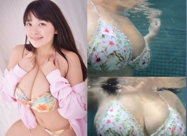 巨乳在水裏會不會浮？「I級神乳」做給你看！根本是情色實驗&#8230;