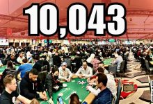 【EV扑克】WSOP史上最大！10043人参赛，1210万刀冠军奖金，3663人晋级Day3-蜗牛扑克官方-GG扑克