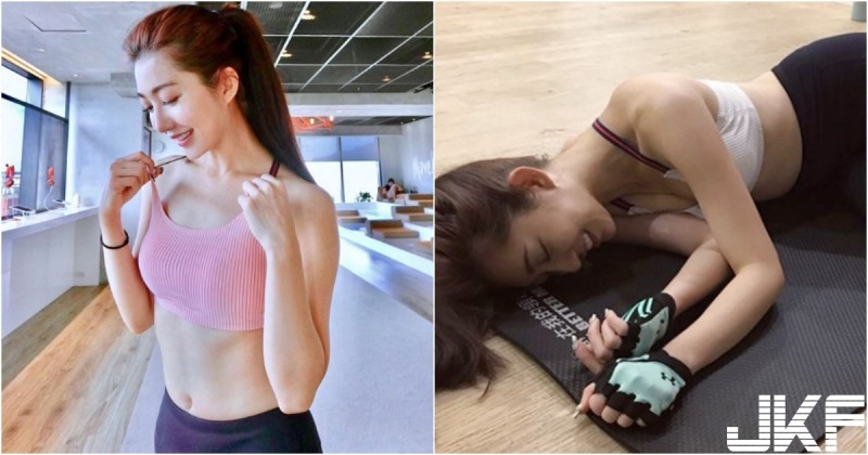 走啦運動！健身房驚見「氣質美乳妹」！苗條曲線「S型弧度」好辣！