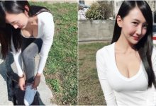 長髮正妹「彎腰倒奶」綁鞋帶！「渾圓巨乳」呼之欲出！好想幫忙她綁啊！-蜗牛扑克官方-GG扑克