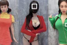 來玩魷魚遊戲！巨乳甜心「安希」化身爆乳面具人發出遊戲邀請！-蜗牛扑克官方-GG扑克