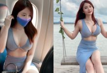 「白皙巨乳妹」超狂洋裝搭飛機，「美胸細腰」不怕著涼，白嫩美腿也大方秀出！-蜗牛扑克官方-GG扑克