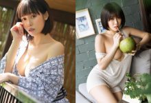 清甜妹子「語萱菈菈」豪乳猛吸椰子水，落肩掉雙球粉絲大讚：「超消暑！」-蜗牛扑克官方-GG扑克