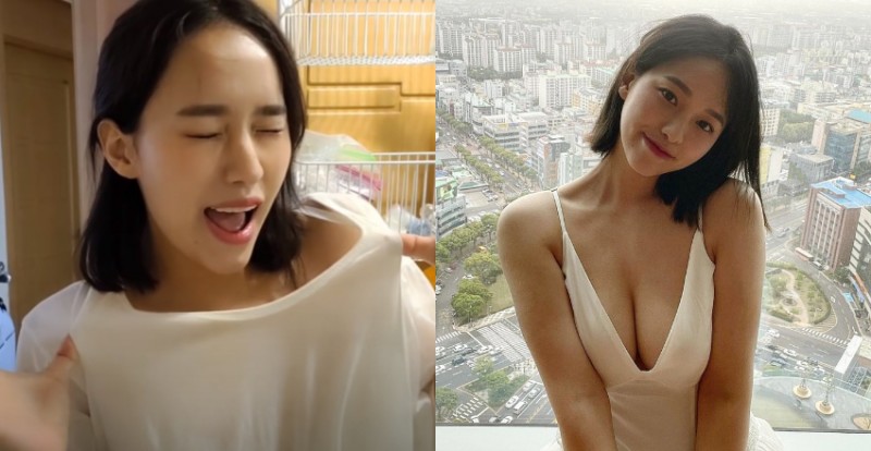 彈一下肩帶才要開始！南韓BJ「彈奶好頌」讓人忍不住重播