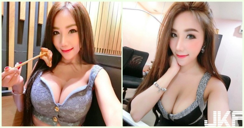 好狂！超銷魂「白嫩大奶妹」挺豪乳坐在對面！極度誘惑的「邪惡視角」讓人受不了…