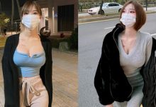 臉可以遮但奶不行！「雪乳正妹」爆奶上街　展現驚人軟實力-蜗牛扑克官方-GG扑克