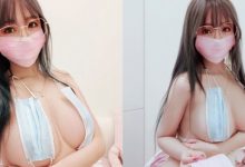 巨乳正妹「邱默默」防疫大作戰　口罩再利用做成比基尼也罩不住-蜗牛扑克官方-GG扑克