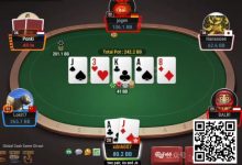 【EV扑克】牌局分析：2对面对河牌2倍超池allin-蜗牛扑克官方-GG扑克