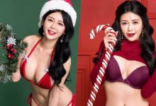 聖誕女神安希解放「核彈級曲線」，「超誘惑視角」讓你聖誕不孤單！-蜗牛扑克官方-GG扑克
