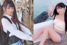 甜美系萌妹「可凡」實穿18R交換禮物！粉紅蕾絲小褲褲露出白白一片～-蜗牛扑克官方-GG扑克