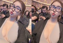 看演唱會驚見「雪白爆乳妹」！衣服挖洞露出「渾圓人字奶」好搶眼-蜗牛扑克官方-GG扑克