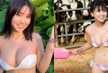 「童顏巨乳學生妹」跑鄉下玩耍穿比基尼餵牛，18歲「完熟歐派」自然又飽滿！-蜗牛扑克官方-GG扑克