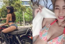 性感女騎士「張宇婷」爆乳上衣配短熱褲就上路　路人都看傻了眼-蜗牛扑克官方-GG扑克