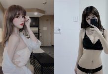 大眼氣質正妹「希希Ellie」常駐加拿大，展現身材不吝嗇，「雪白美胸」不用鋼圈都好挺！-蜗牛扑克官方-GG扑克