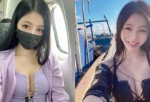滷味妹「小桃子」超猛戰服只用別針固定　豐滿上圍快撐壞衣服-蜗牛扑克官方-GG扑克