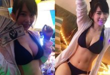 過年就賭這一把！「豪華大奶妹」拿到錢好興奮，比基尼開心玩落去！-蜗牛扑克官方-GG扑克