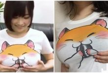 H奶女優的最愛！倉鼠T穿出「神奇車頭燈效果」，捏牠臉巨乳也跟晃動啊！-蜗牛扑克官方-GG扑克