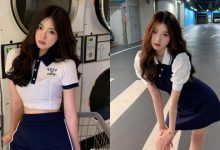 停車場「22歲超可愛纖腰妹子」，深藍小洋裝下有「性感S曲線」！-蜗牛扑克官方-GG扑克