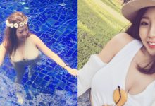 新竹「正妹美睫師」乳球太大浮在水面上！性感深V展現「高聳乳峰」！-蜗牛扑克官方-GG扑克