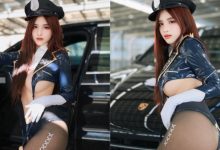 火辣警長「艾希Ash」下車超誘惑，「絲襪包蜜臀」罪犯也放棄掙扎！-蜗牛扑克官方-GG扑克