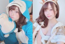 萌妹子化身「巨乳卡比獸」甜笑撒嬌樣整個太犯規　讓人忍不住想收服-蜗牛扑克官方-GG扑克