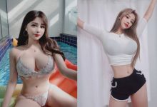 巨乳版子瑜「쩡이」抬手撐爆緊身白T　隱約透視「黑色形狀」讓人好想揉-蜗牛扑克官方-GG扑克