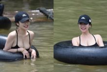 泳圈被壓扁！溪邊戲水見巨乳妹胸前「滿出來」　真實身分引網友好奇-蜗牛扑克官方-GG扑克