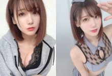 短髮女Coser「帽T外套下暗藏美乳」，超深長乳溝「弧度辣翻」！-蜗牛扑克官方-GG扑克