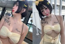 穿這樣去搭韓國捷運！巨乳妹「張嘻嘻」超猛洋裝露南半球-蜗牛扑克官方-GG扑克