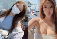 IG驚見「超緊身爆乳口罩正妹」，雄厚乳量比口罩的面積還大了！-蜗牛扑克官方-GG扑克