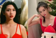 邱淑貞女兒「沈月」繼承媽媽女神風範　大紅洋裝展現小女人的性感-蜗牛扑克官方-GG扑克