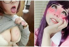 老司機都懂！「爆乳Coser」神還原小黃本的極點表情，色氣太重太銷魂！-蜗牛扑克官方-GG扑克