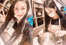 「桃園迪麗熱巴」愛佳奈自製超夢幻手作蛋糕！圍裙底下是超迷人的火辣身材！-蜗牛扑克官方-GG扑克